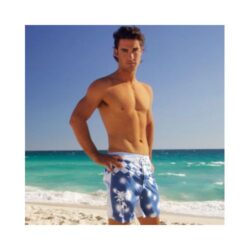 Men's White Swim Shorts