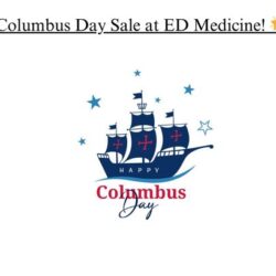 🌟 Columbus Day Sale at ED Medicine! 🌟